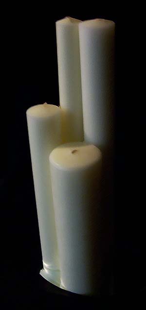 51% Beeswax Candles 1-15/16" x 17" APE